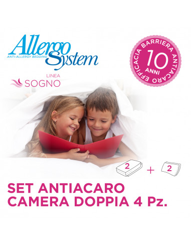 2 X Single Bed Set - Sogno (4Pcs)