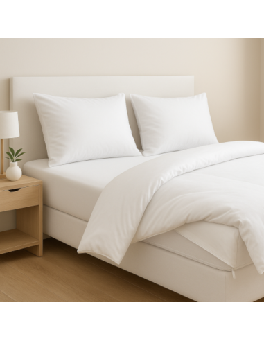 100% Baumwolle – Komplettes milbendichtes Set für Einzelbett